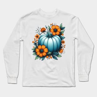 Fall Season Pumpkin Long Sleeve T-Shirt